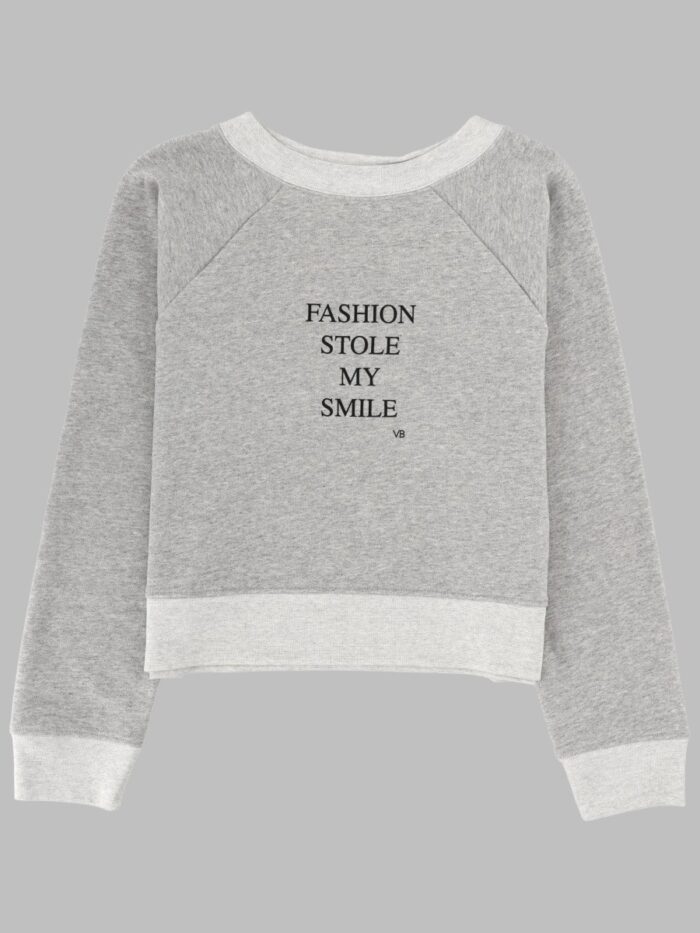 Victoria Beckham FELPA CON STAMPA