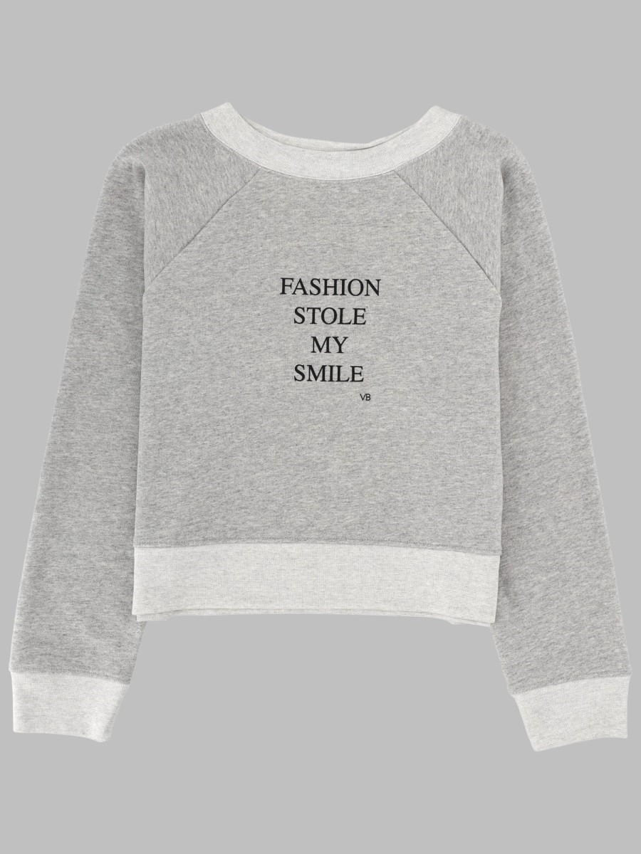 Victoria Beckham FELPA CON STAMPA