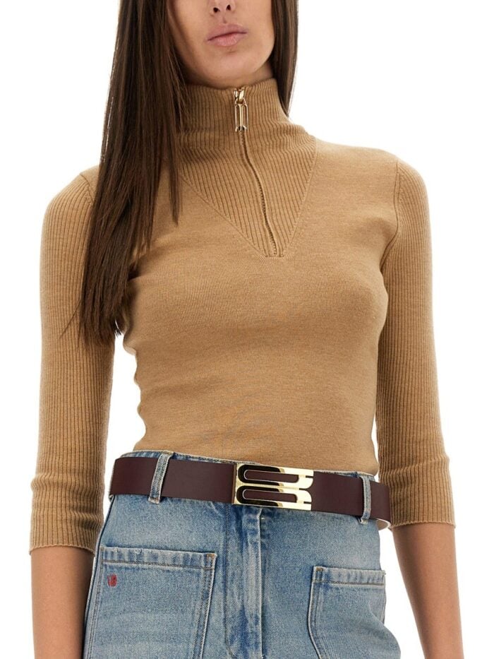 Victoria Beckham SHIRT WITH ZIP.