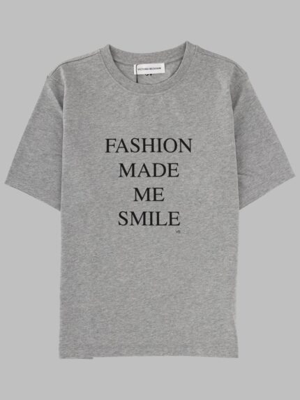 Victoria Beckham T-SHIRT IN COTONE CON STAMPA