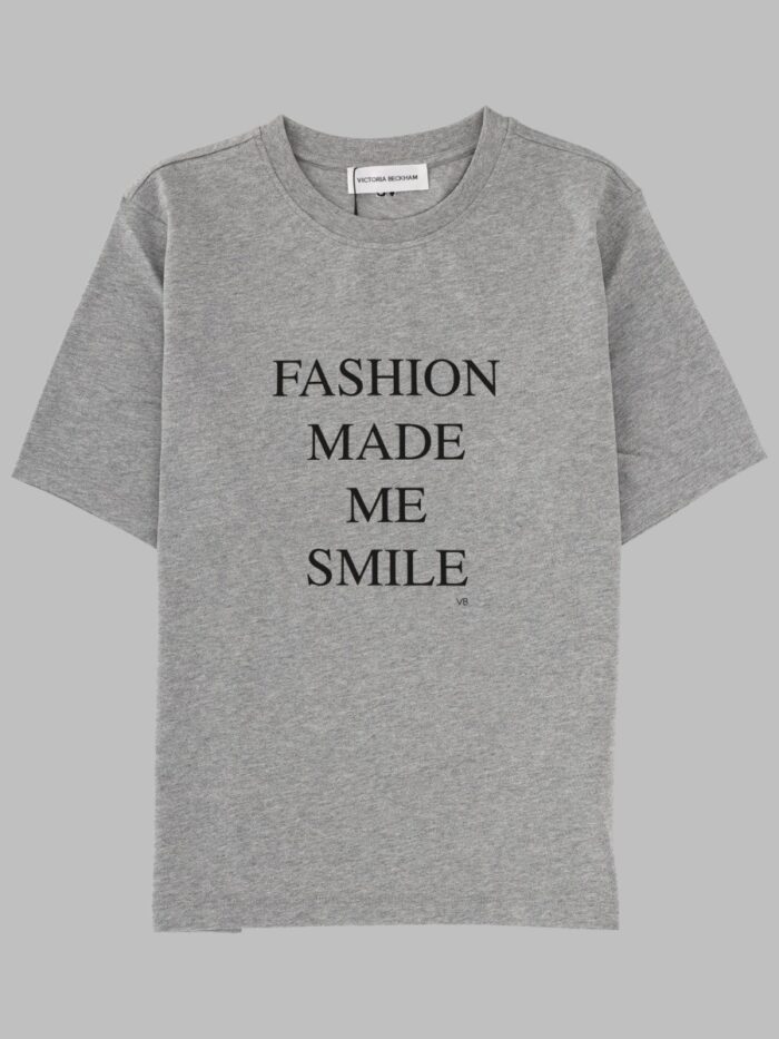 Victoria Beckham T-SHIRT IN COTONE CON STAMPA