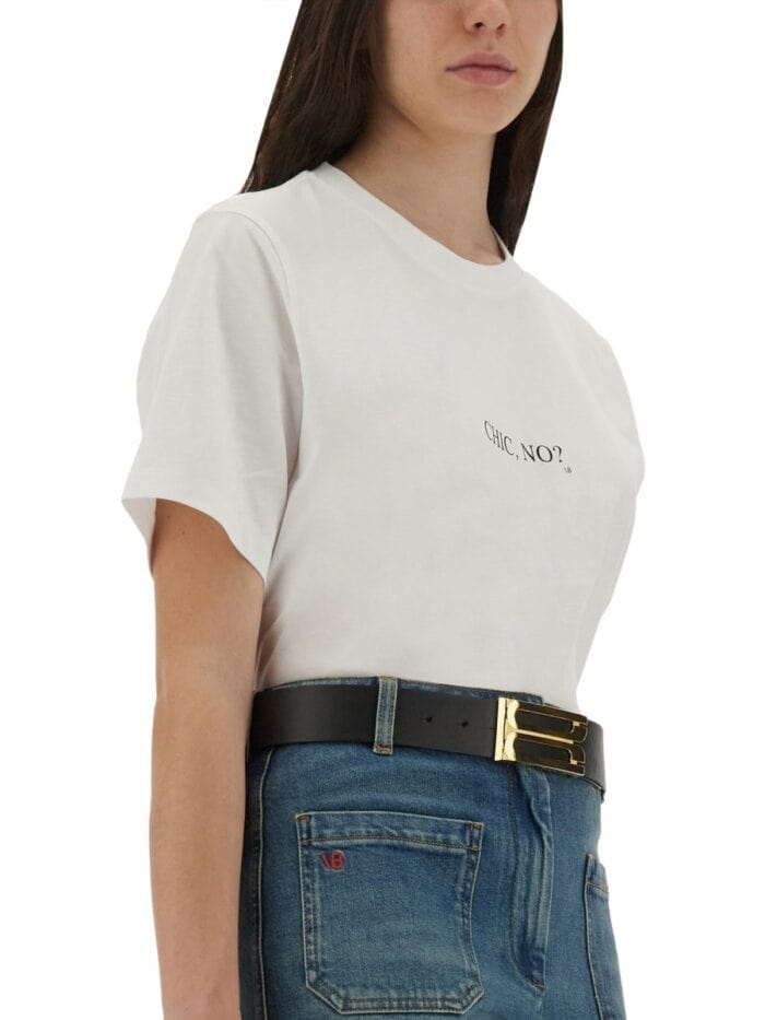 Victoria Beckham T-SHIRT WITH PRINT