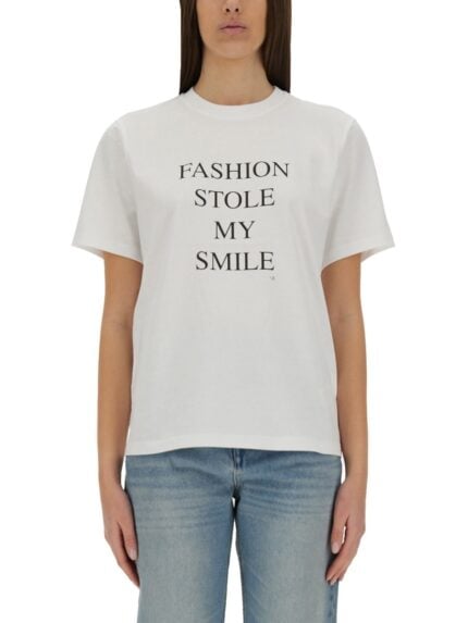 Victoria Beckham T-SHIRT WITH PRINT