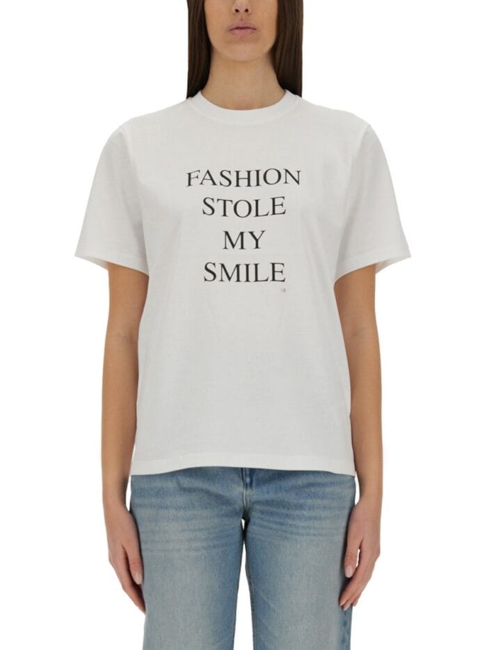 Victoria Beckham T-SHIRT WITH PRINT