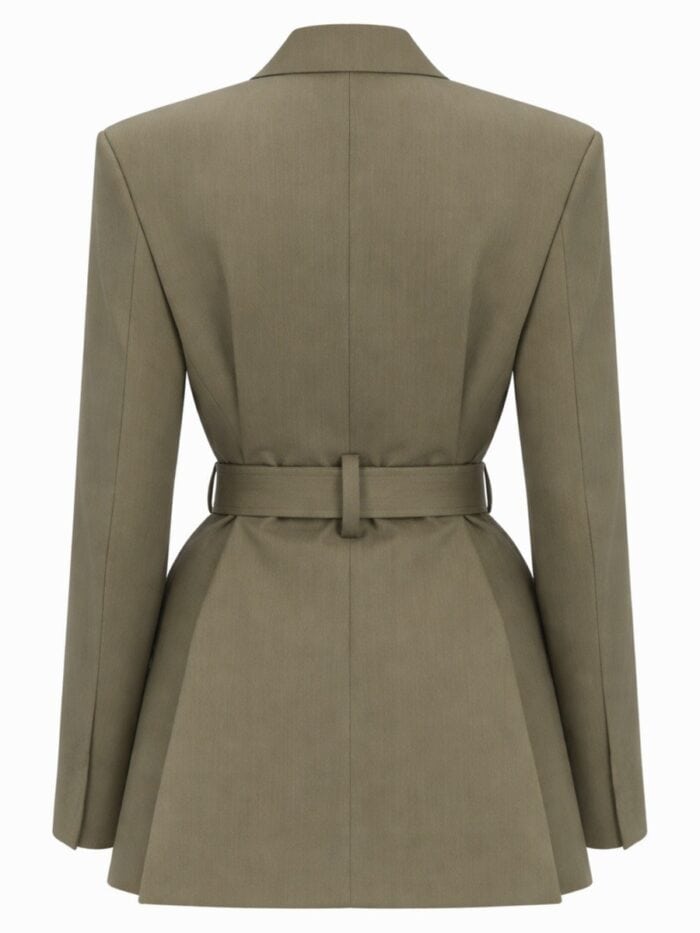 Victoria Beckham TAILORED BLAZER WITH BELT