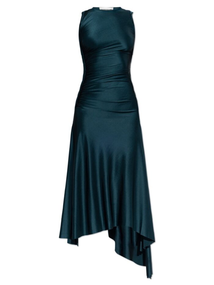 Victoria Beckham WOVEN AND DRAPED DRESS