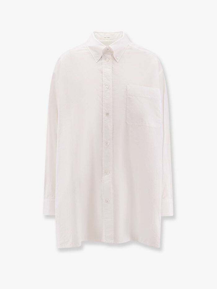 the row victoria cotton shirt The Row Victoria Cotton Shirt