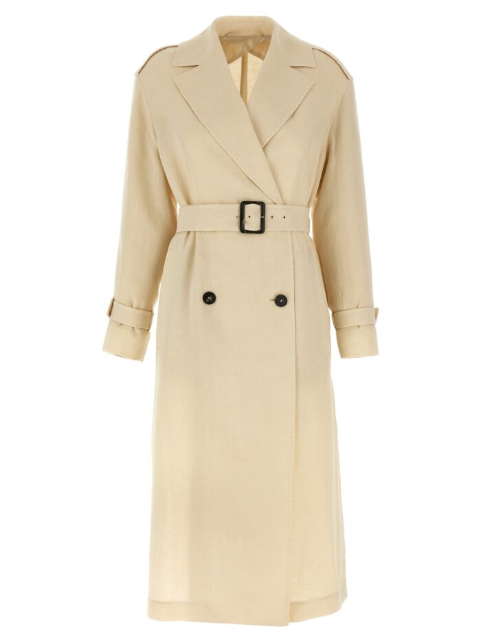 max mara studio 'vieste' trench coat MAX MARA STUDIO 'Vieste' Trench Coat