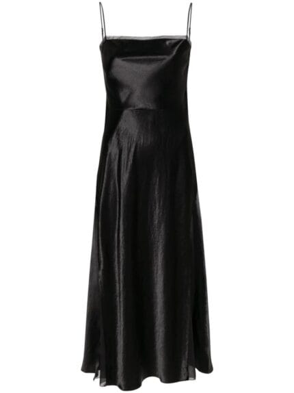 VINCE Sheer Panelled Slip Dress