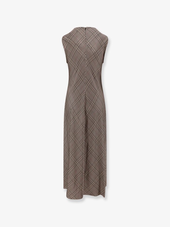 vince. tartan long dress VINCE. Tartan Long Dress