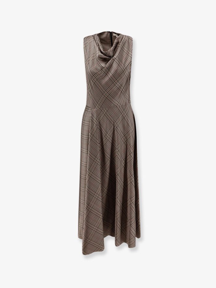 vince. tartan long dress VINCE. Tartan Long Dress