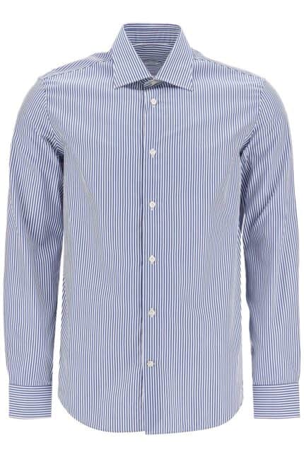 VINCENZO DI RUGGIERO Slim Fit Twill Shirt For Men