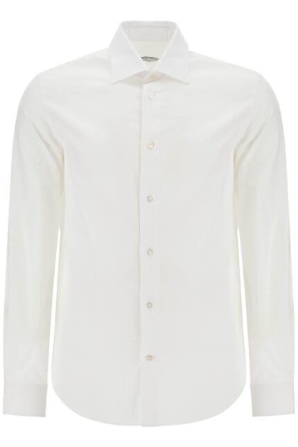 VINCENZO DI RUGGIERO Slim Fit Twill Shirt For Men