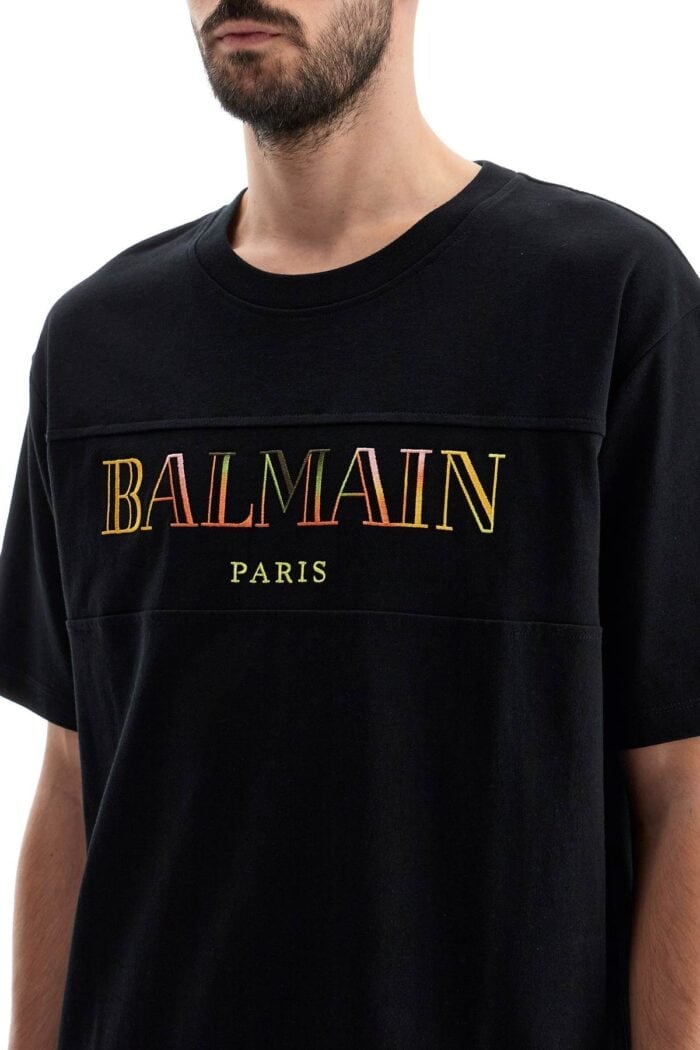 "vintage Balmain Embroidered T-shirt