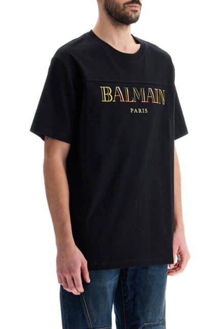 "vintage Balmain Embroidered T-shirt