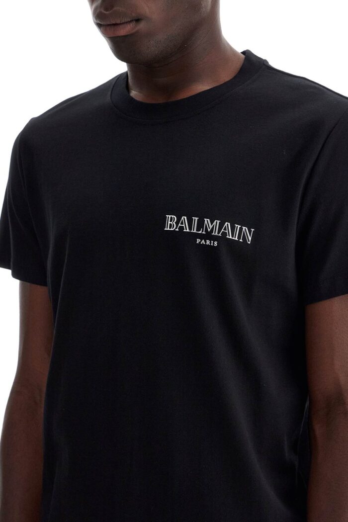 "vintage Balmain Logo Crewneck T