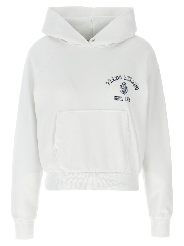 prada vintage hoodie PRADA Vintage Hoodie