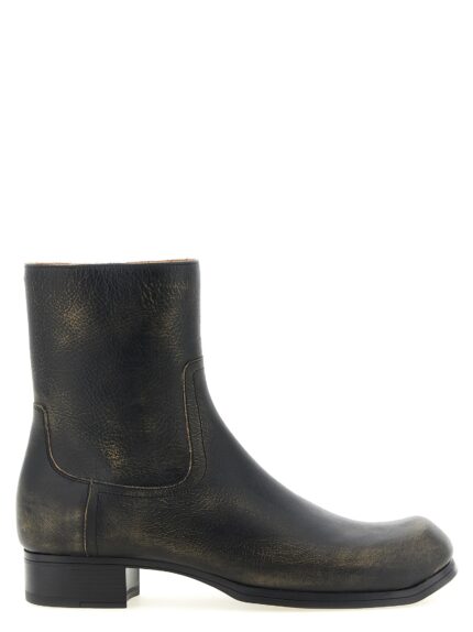 Maison Margiela Vintage Leather Ankle Boots