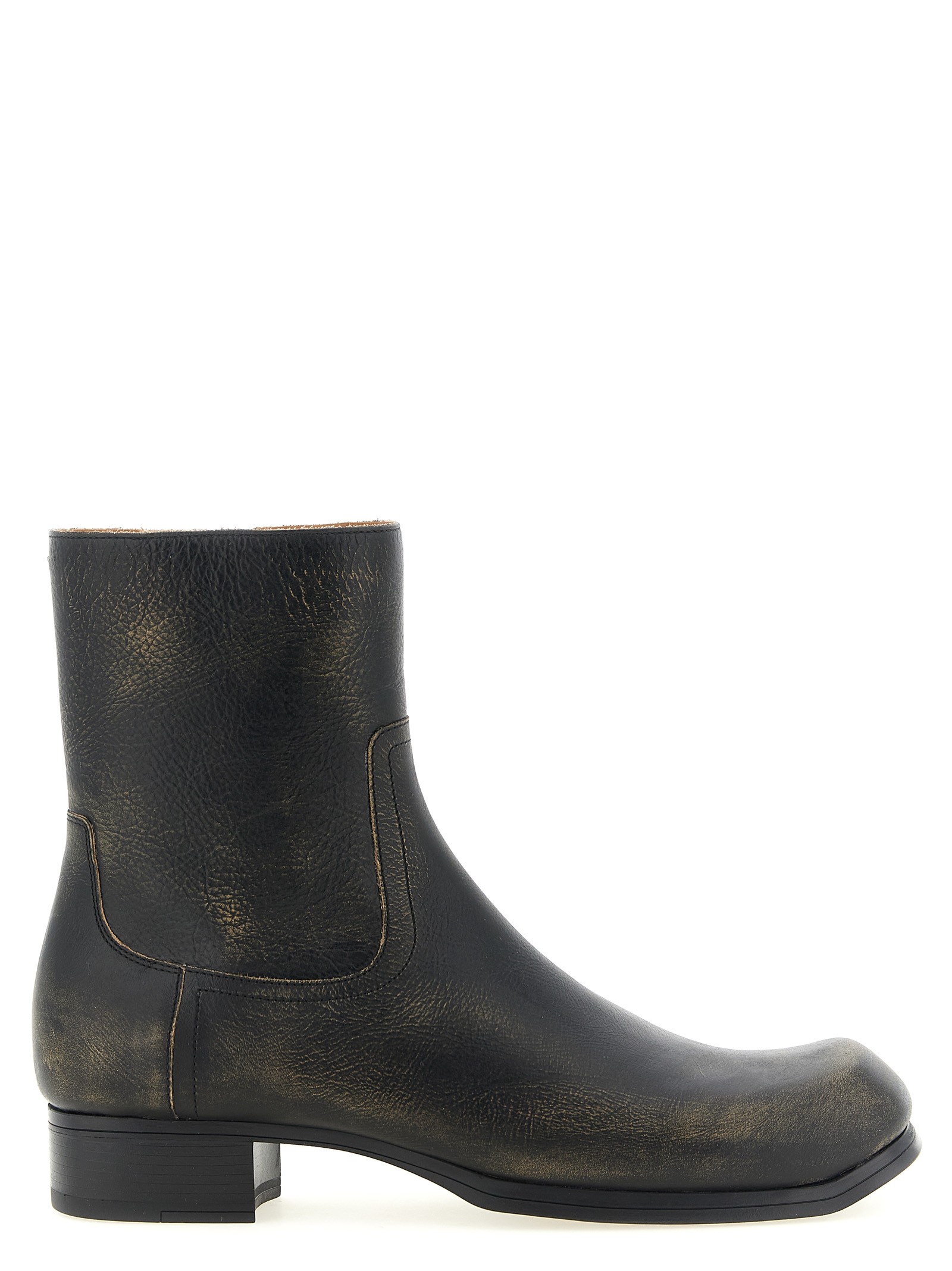 Maison Margiela Vintage Leather Ankle Boots