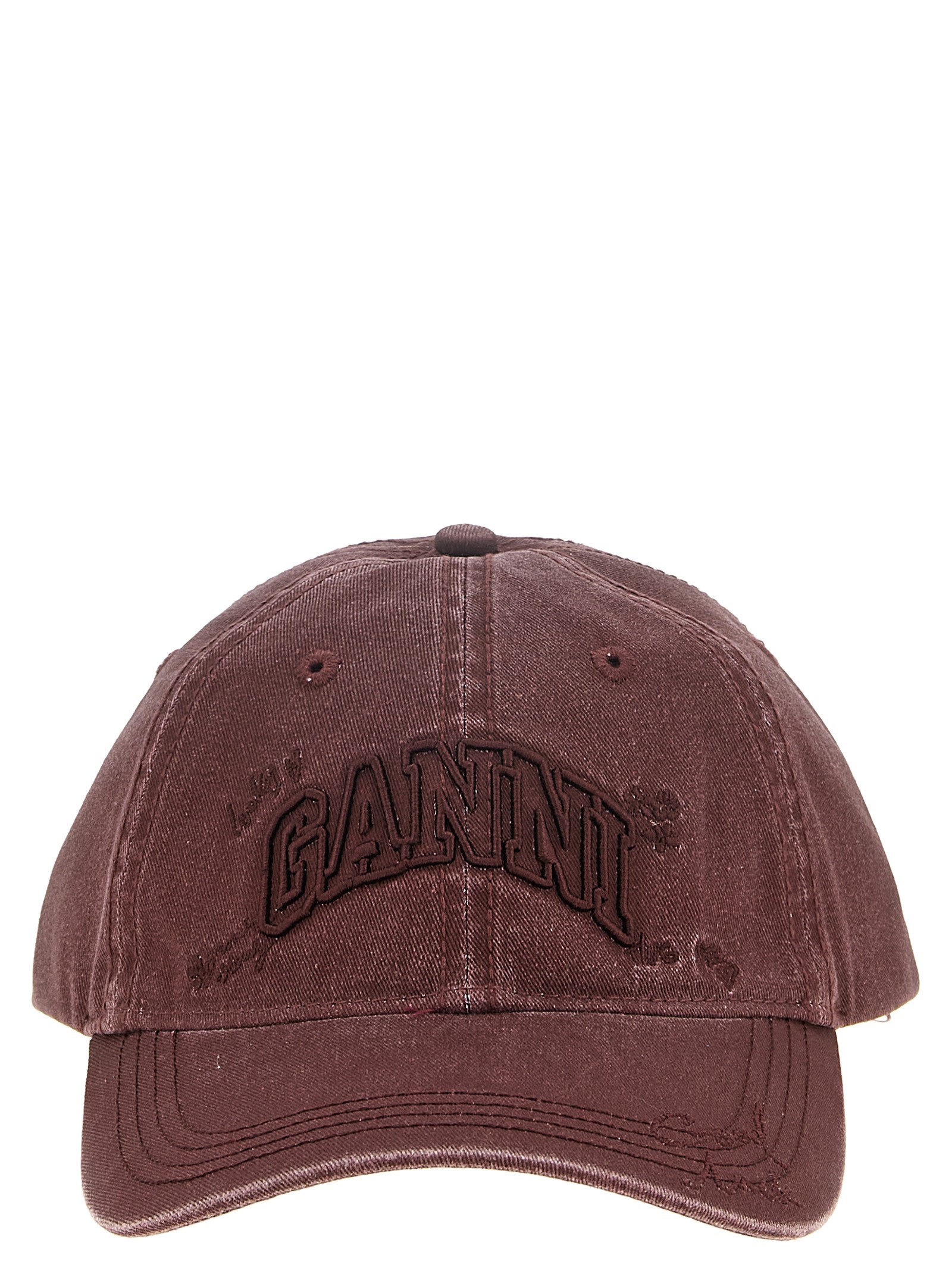 GANNI Vintage Logo Hat