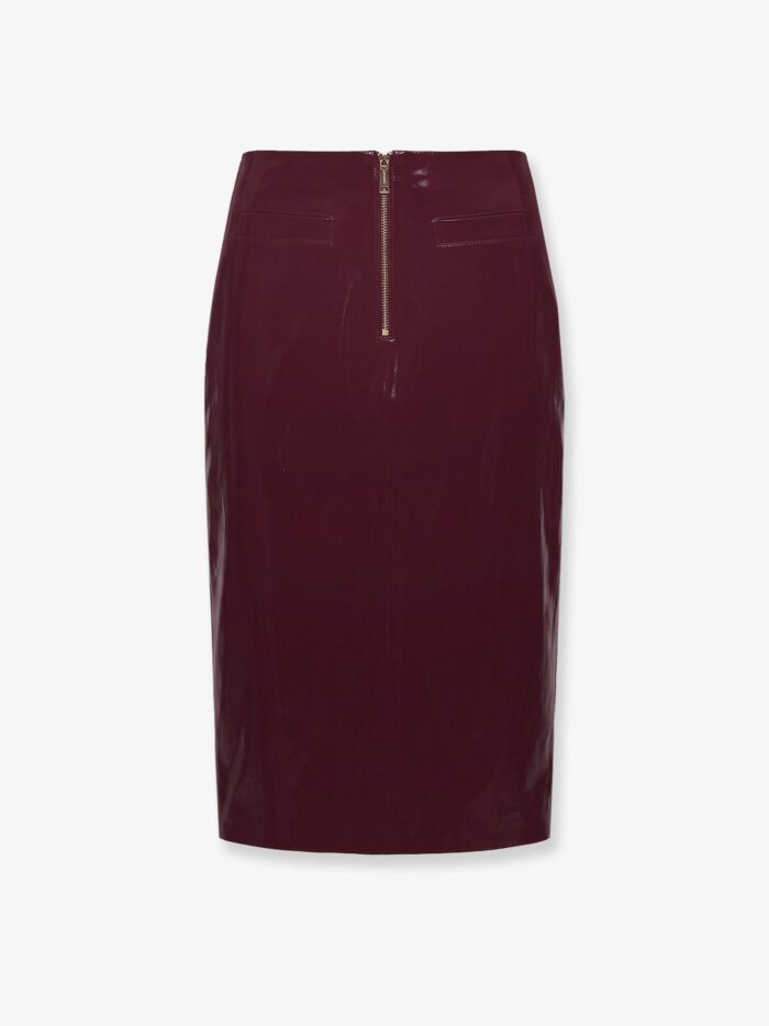 SELF PORTRAIT Vinyl Midi Skirt
