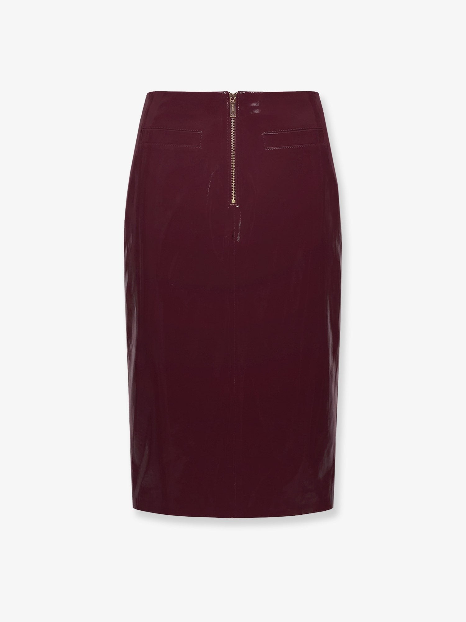 SELF PORTRAIT Vinyl Midi Skirt