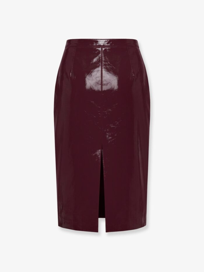 SELF PORTRAIT Vinyl Midi Skirt