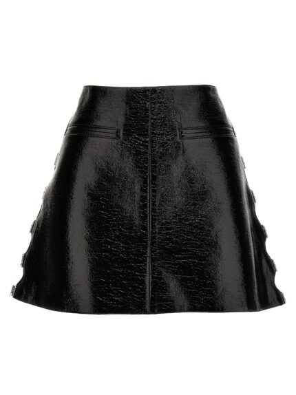COURREGES Vinyl Miniskirt