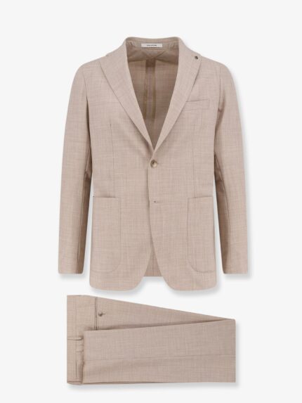 Tagliatore Virgin Wool And Silk Suit