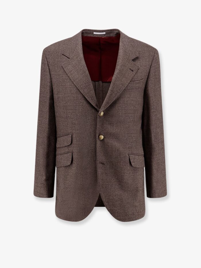 brunello cucinelli virgin wool blazer Brunello Cucinelli Virgin Wool Blazer