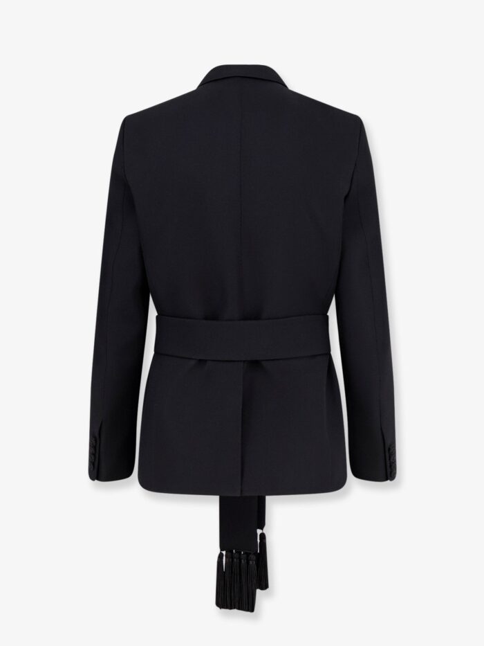 Valentino Garavani Virgin Wool Blazer With Belt