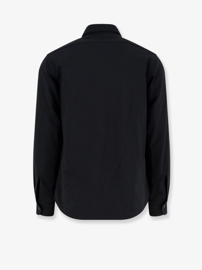 ASPESI Virgin Wool Blend Shirt/jacket With Thermal Insulation
