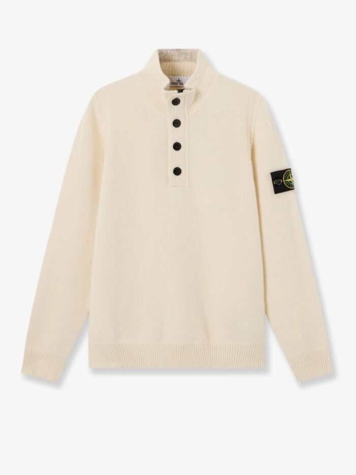 stone island virgin wool blend sweater Stone Island Virgin Wool Blend Sweater