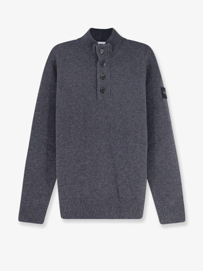 stone island virgin wool blend sweater Stone Island Virgin Wool Blend Sweater
