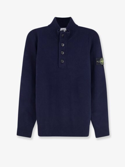 Stone Island Virgin Wool Blend Sweater