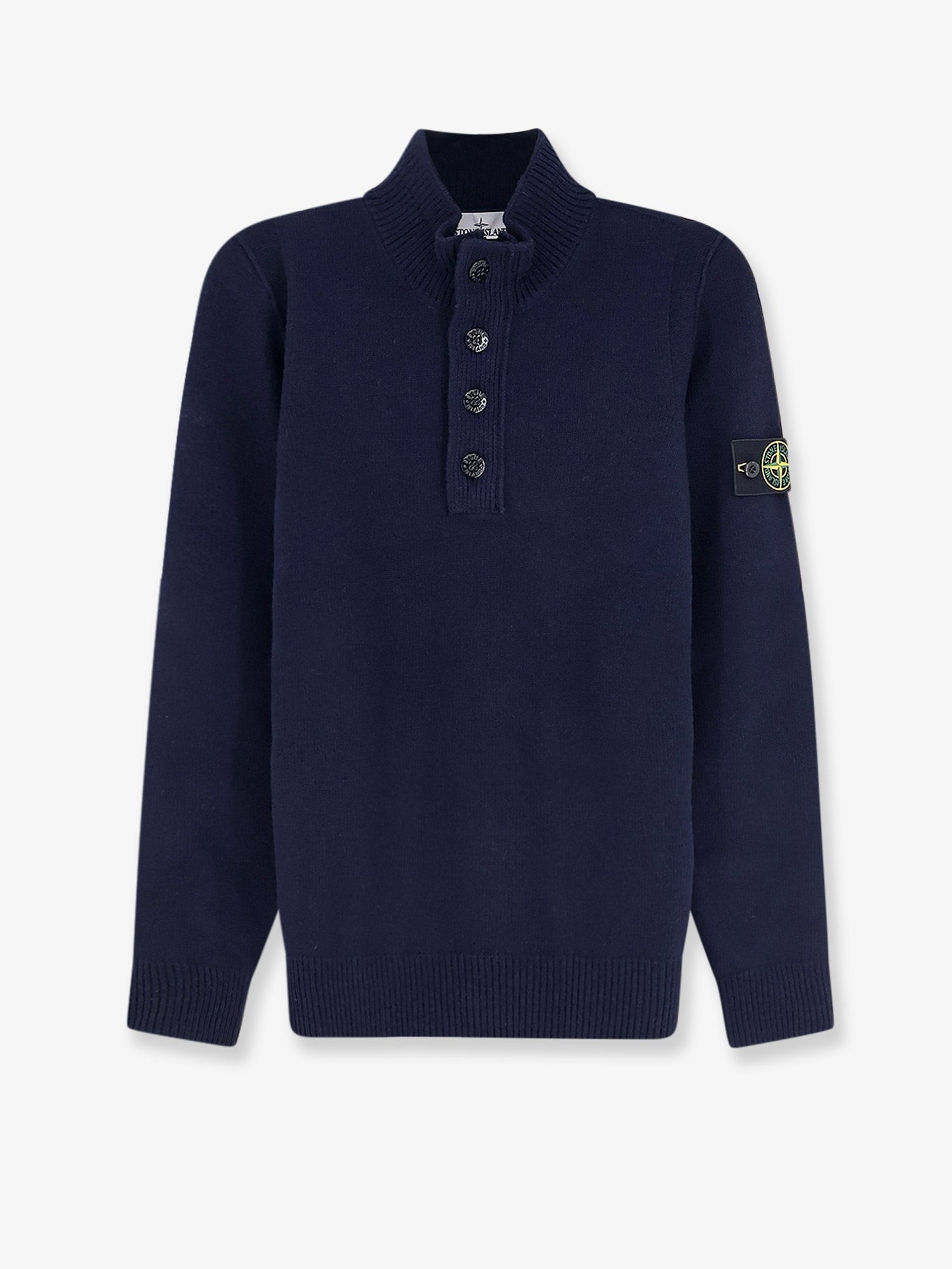 Stone Island Virgin Wool Blend Sweater