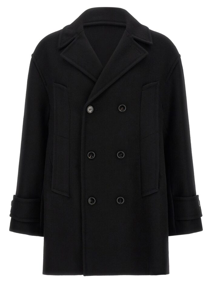 ami paris virgin wool caban AMI PARIS Virgin Wool Caban