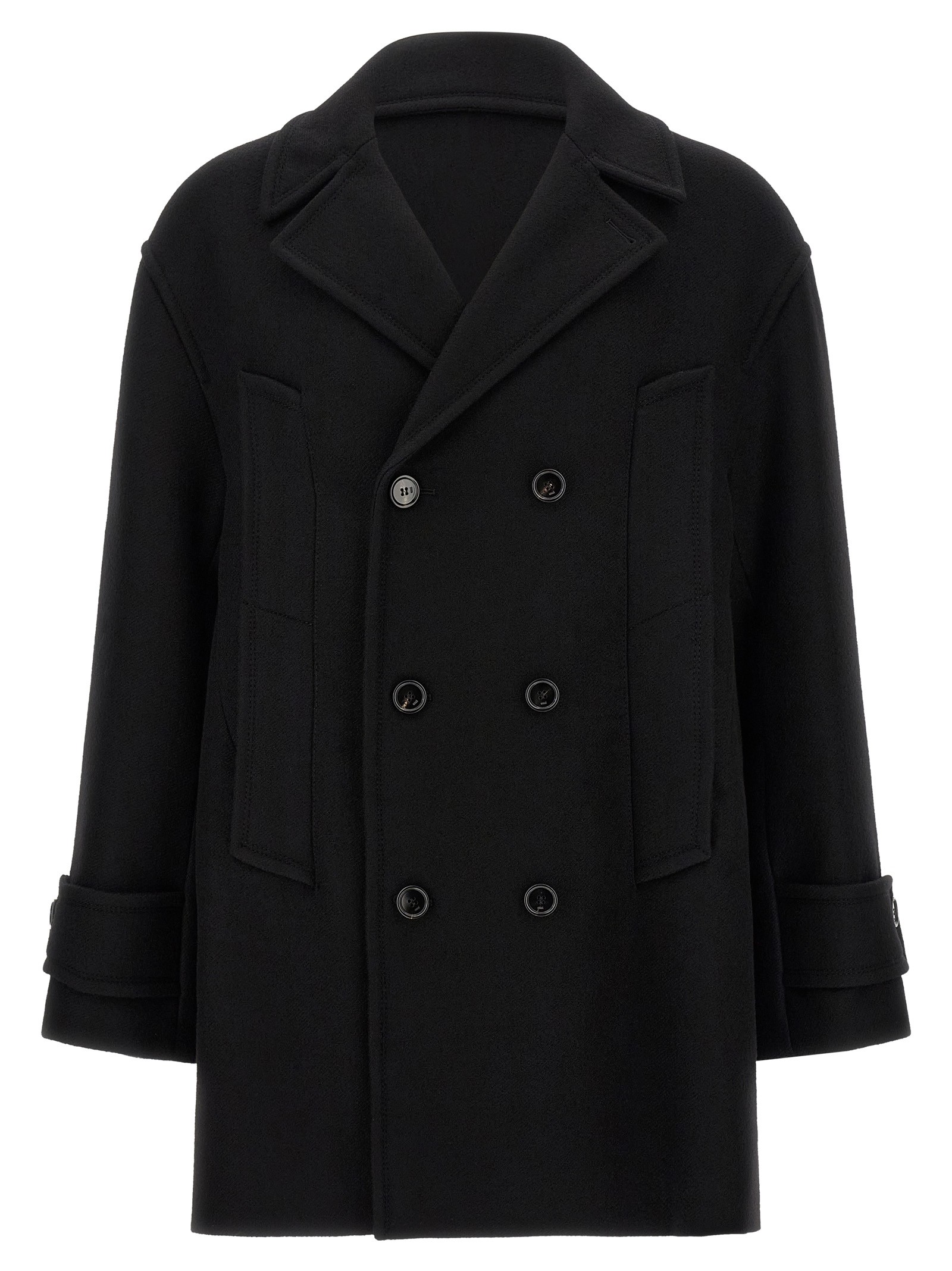 AMI PARIS Virgin Wool Caban