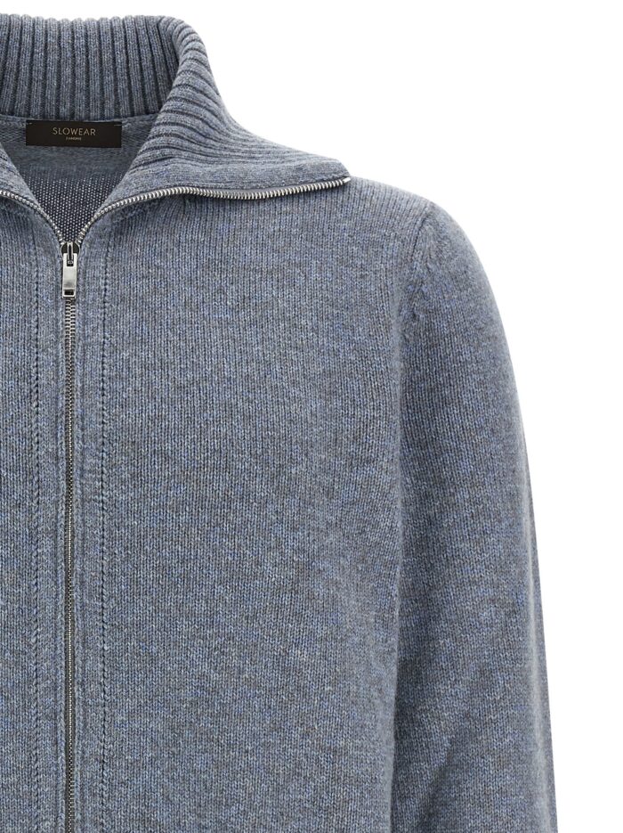 Zanone Virgin Wool Cardigan