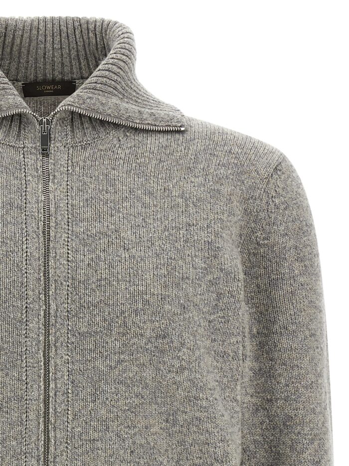 Zanone Virgin Wool Cardigan