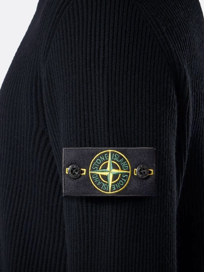 Stone Island Virgin Wool Cardigan