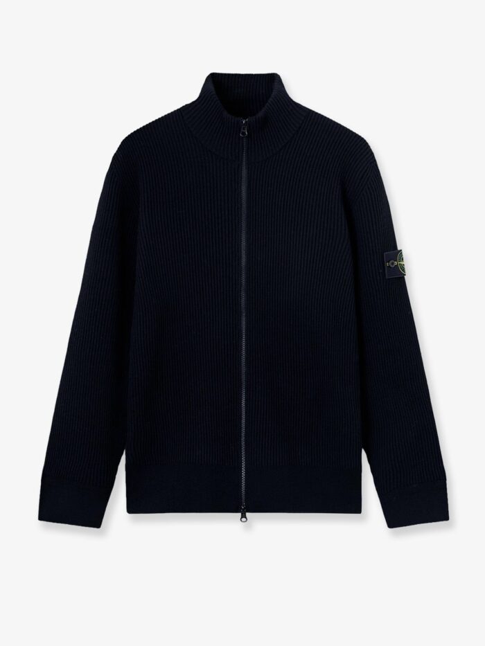 stone island virgin wool cardigan Stone Island Virgin Wool Cardigan