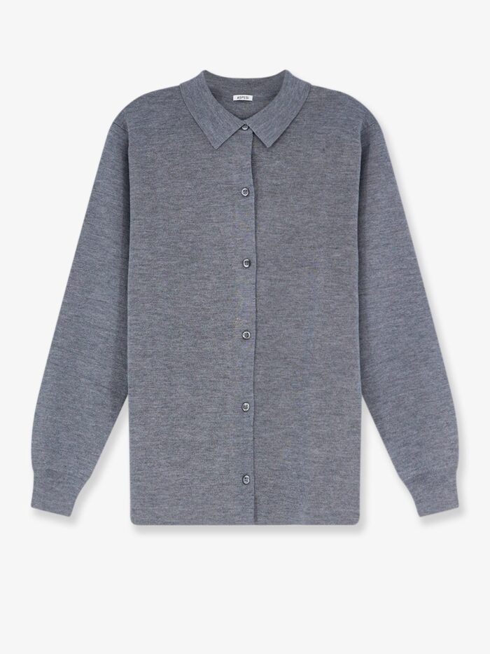 aspesi virgin wool cardigan ASPESI Virgin Wool Cardigan