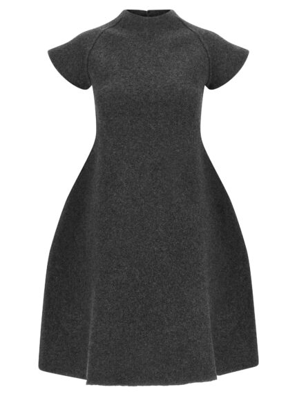 JIL SANDER Virgin Wool Dress
