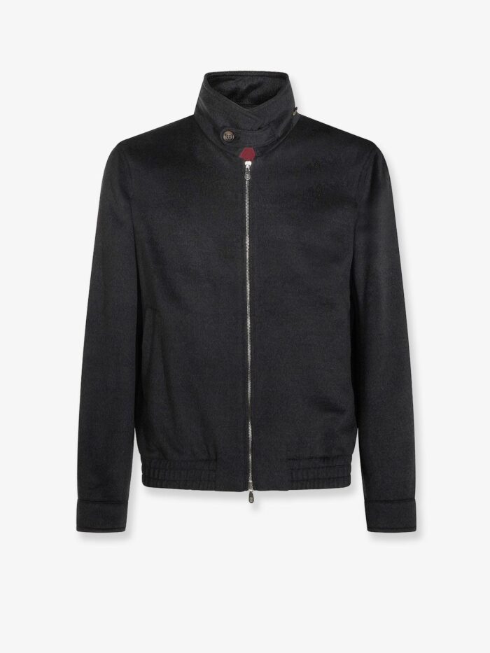 brunello cucinelli virgin wool jacket with zip Brunello Cucinelli Virgin Wool Jacket With Zip