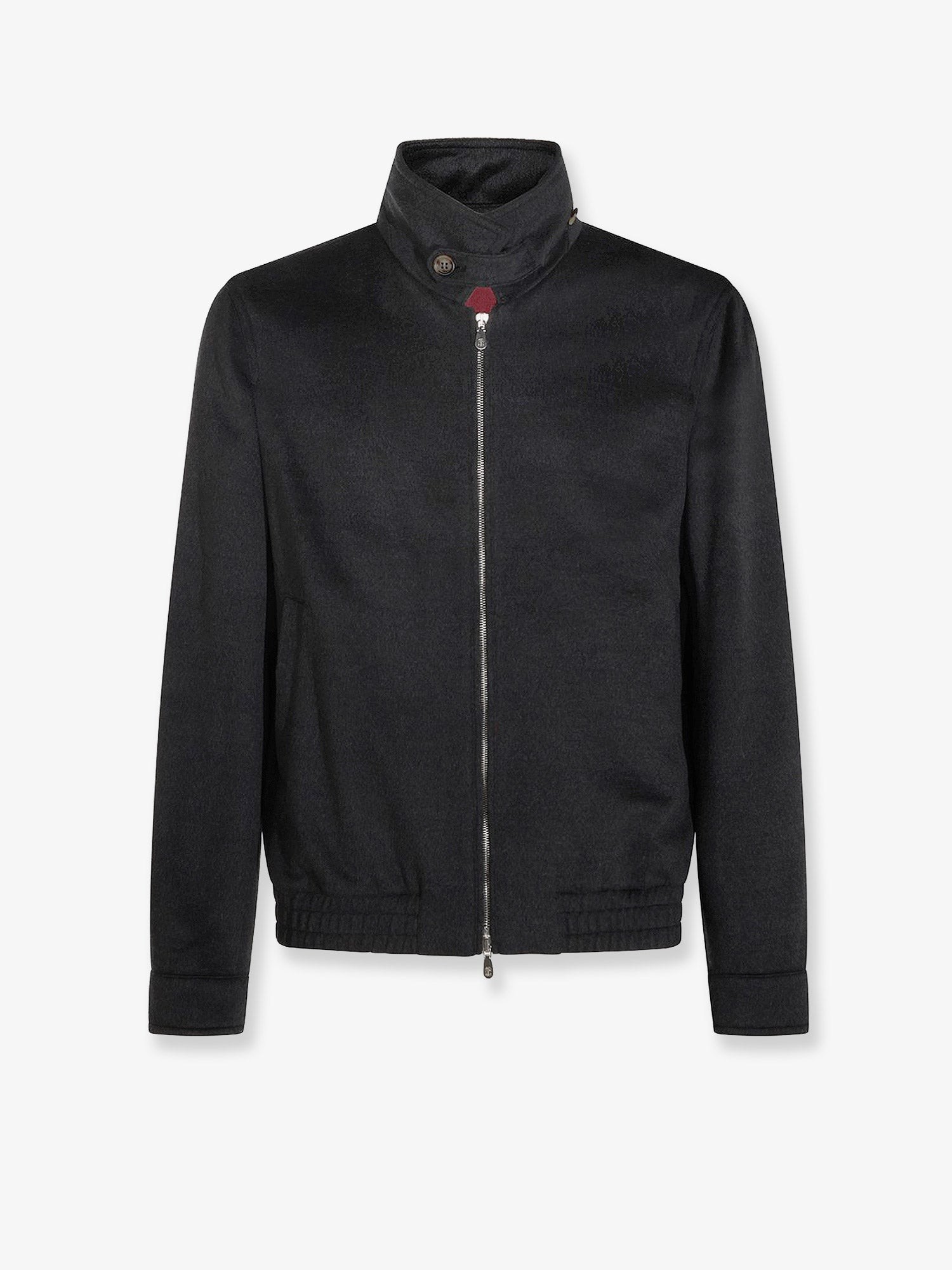 Brunello Cucinelli Virgin Wool Jacket With Zip