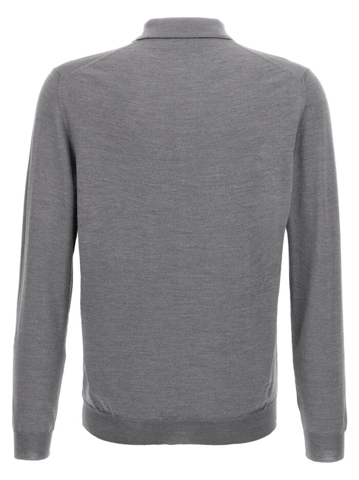 Zanone Virgin Wool Polo Shirt