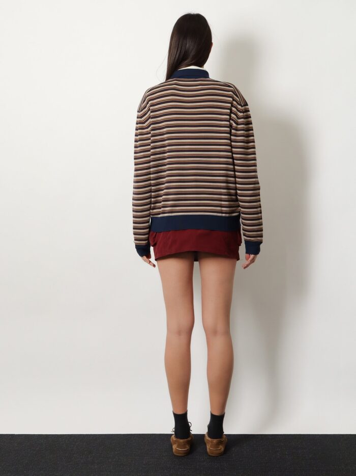 Miu Miu Virgin Wool Polo Shirt
