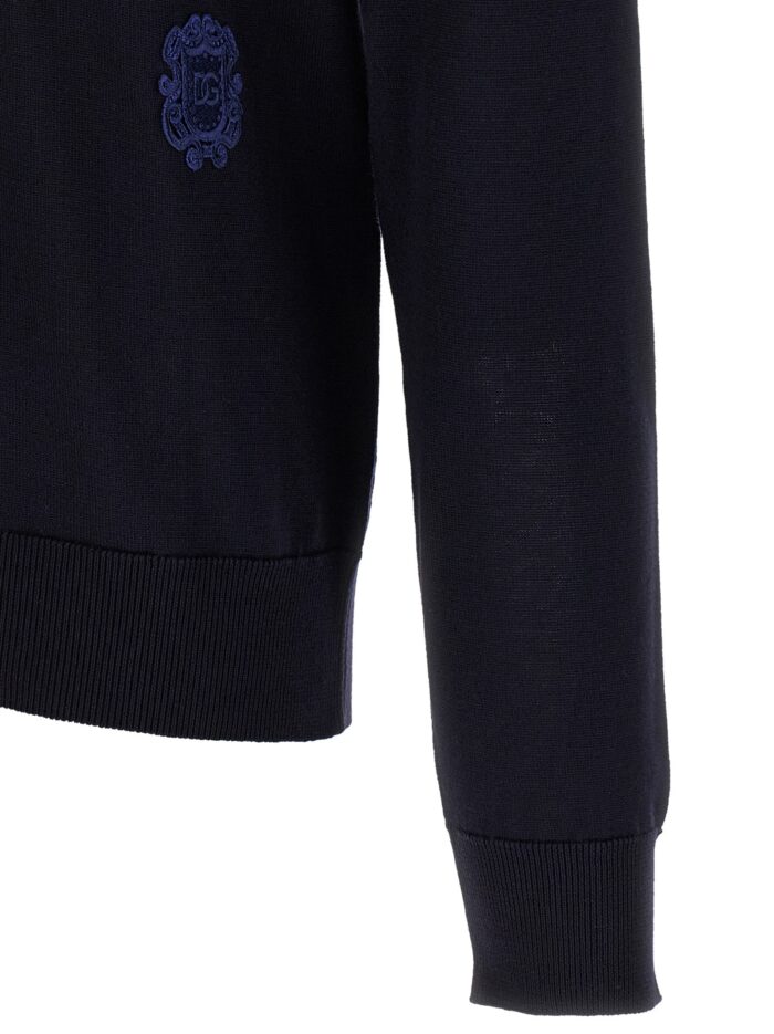 Dolce & Gabbana Virgin Wool Polo Shirt