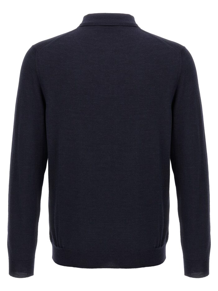 Zanone Virgin Wool Polo Shirt